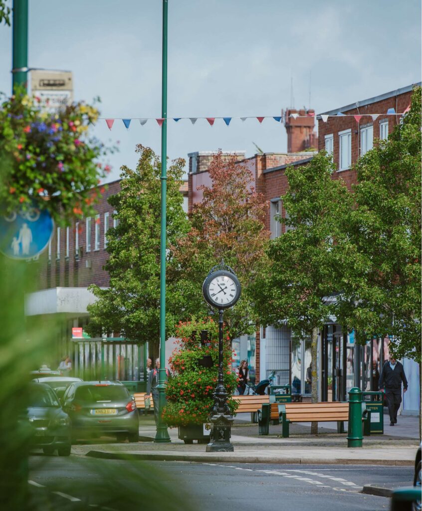 town centre clock